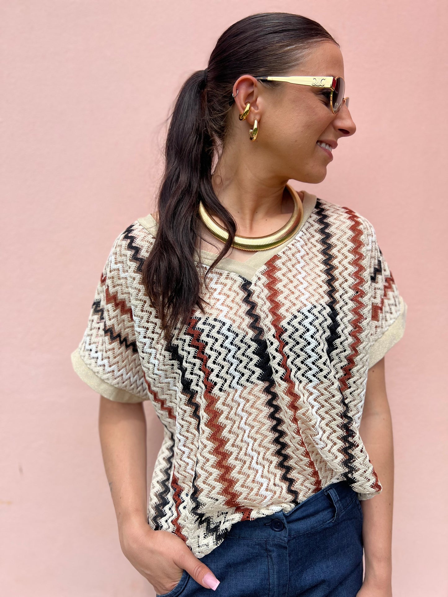 Maglia fantasia Missoni