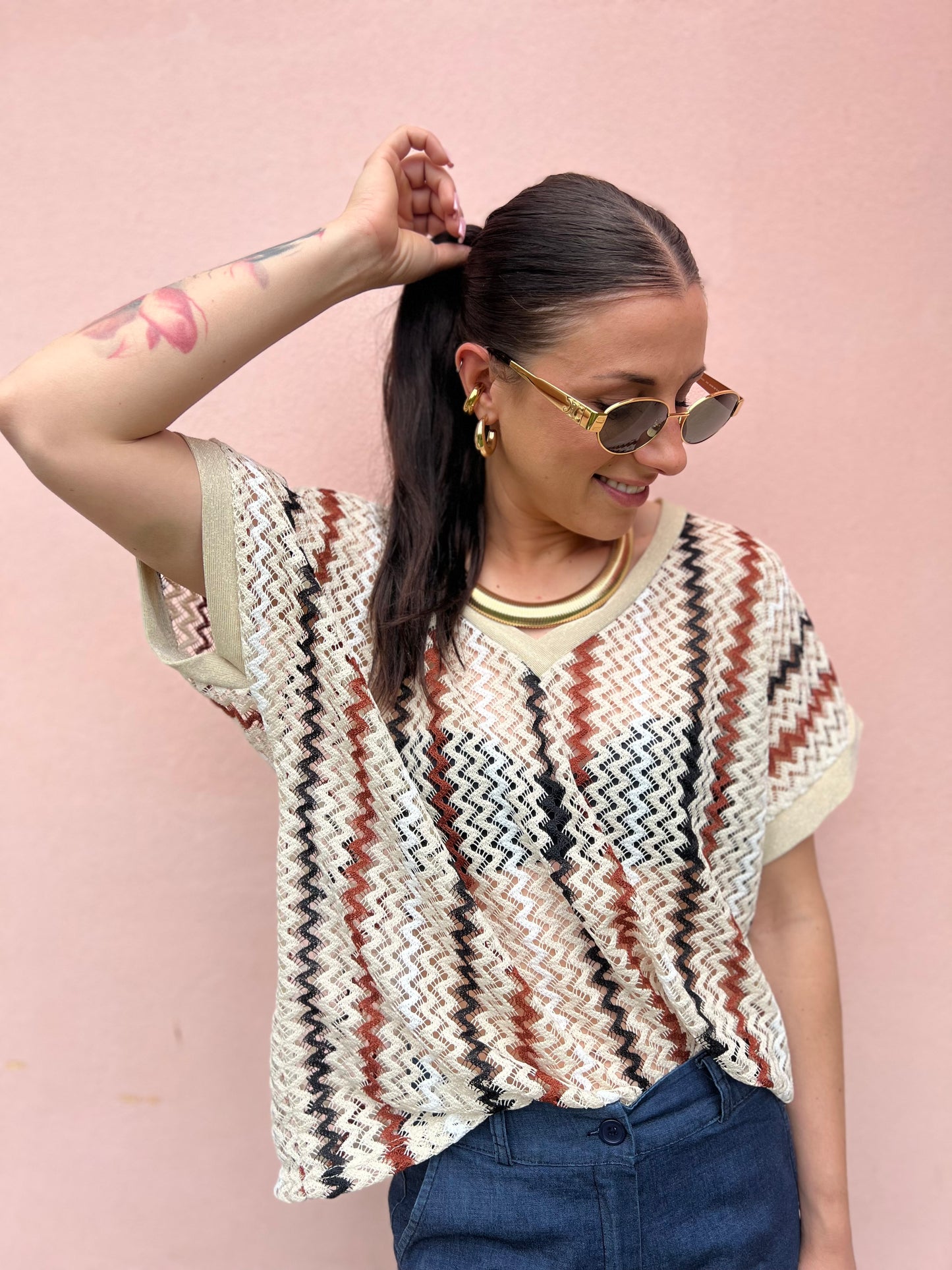 Maglia fantasia Missoni