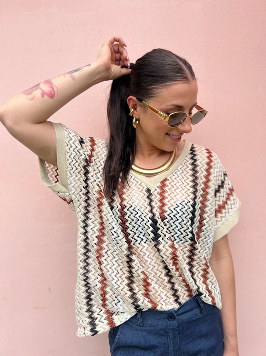 Maglia fantasia Missoni