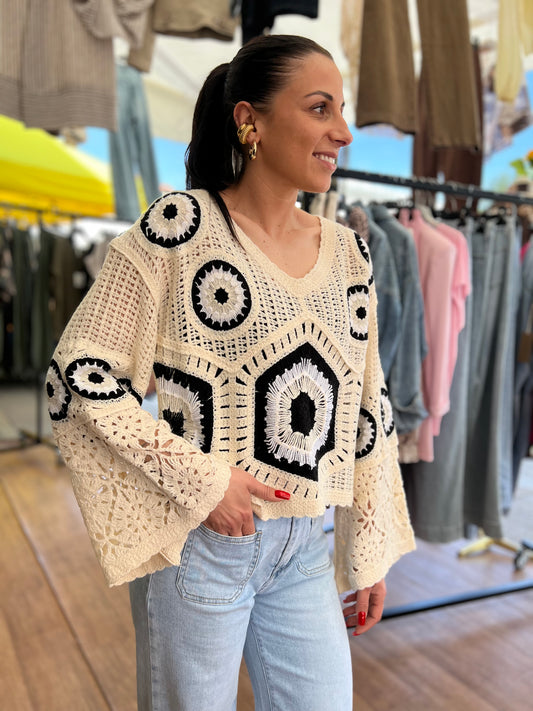 Maglia Crochet